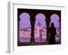 Hungarian Parliament Seen from Fishermans Bastion, Budapest, Hungary-Doug Pearson-Framed Photographic Print