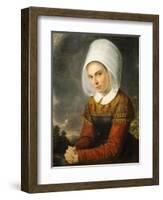 Hungarian Peasant by Layos H Janos, Hungary 19th Century-null-Framed Giclee Print