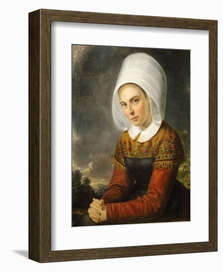 Hungarian Peasant by Layos H Janos, Hungary 19th Century-null-Framed Giclee Print