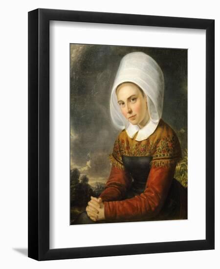 Hungarian Peasant by Layos H Janos, Hungary 19th Century-null-Framed Giclee Print