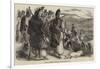 Hungarian Peasantry Formed into Outposts-null-Framed Giclee Print