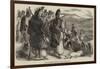 Hungarian Peasantry Formed into Outposts-null-Framed Giclee Print
