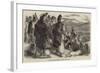 Hungarian Peasantry Formed into Outposts-null-Framed Giclee Print