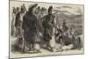 Hungarian Peasantry Formed into Outposts-null-Mounted Giclee Print