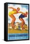 Hungarian Swim Meet Poster-null-Framed Stretched Canvas