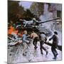 Hungarian Uprising of 1956-Graham Coton-Mounted Giclee Print