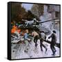 Hungarian Uprising of 1956-Graham Coton-Framed Stretched Canvas