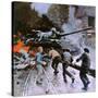 Hungarian Uprising of 1956-Graham Coton-Stretched Canvas