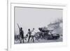 Hungarian Uprising of 1956-Graham Coton-Framed Giclee Print