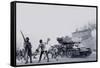 Hungarian Uprising of 1956-Graham Coton-Framed Stretched Canvas