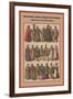 Hungarians, Croats, Dalmatians and Russians Baltic Dress in the XVI Century-Friedrich Hottenroth-Framed Art Print