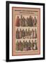 Hungarians, Croats, Dalmatians and Russians Baltic Dress in the XVI Century-Friedrich Hottenroth-Framed Art Print