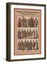Hungarians, Croats, Dalmatians and Russians Baltic Dress in the XVI Century-Friedrich Hottenroth-Framed Premium Giclee Print