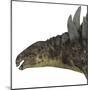 Hungarosaurus Dinosaur Head-Stocktrek Images-Mounted Art Print
