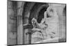 Hungary, Budapest. Dragon statue at Fisherman's Bastion building.-Tom Haseltine-Mounted Photographic Print