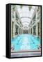 Hungary, Budapest, Gellert Baths Indoor Pool-Rob Tilley-Framed Stretched Canvas