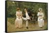 Hungary, Budapest, Jealousy, 1892-null-Framed Stretched Canvas