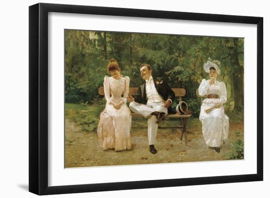 Hungary, Budapest, Jealousy, 1892-null-Framed Giclee Print