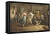 Hungary, Budapest, Popular Gypsy Dance-null-Framed Stretched Canvas