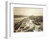 Hungary, Budapest, Streetscape and Danube River-null-Framed Giclee Print