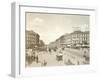 Hungary, Budapest, Streetscape and Danube River-null-Framed Giclee Print