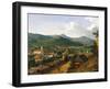Hungary, Budapest, the Countryside Near Budapest from the Fortress of Cristina Village-null-Framed Giclee Print
