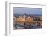 Hungary, Budapest. View of Hungary's Parliament, built between 1884-1902-Tom Haseltine-Framed Photographic Print