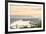 Hungary, Central Hungary, Budapest. Sunrise over Budapest and the Danube from Gellert Hill.-Nick Ledger-Framed Photographic Print