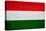 Hungary Flag Design with Wood Patterning - Flags of the World Series-Philippe Hugonnard-Stretched Canvas