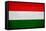 Hungary Flag Design with Wood Patterning - Flags of the World Series-Philippe Hugonnard-Framed Stretched Canvas