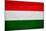 Hungary Flag Design with Wood Patterning - Flags of the World Series-Philippe Hugonnard-Mounted Art Print