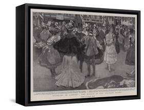Hungary in London, the Bazaar in the Portman Rooms-Frank Craig-Framed Stretched Canvas