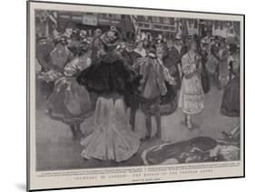 Hungary in London, the Bazaar in the Portman Rooms-Frank Craig-Mounted Giclee Print