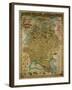 Hungary Map, Warsaw, 1903-null-Framed Giclee Print