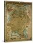 Hungary Map, Warsaw, 1903-null-Stretched Canvas