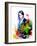 Hunger Games Watercolor-Jack Hunter-Framed Art Print