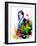 Hunger Games Watercolor-Jack Hunter-Framed Art Print