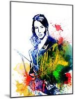 Hunger Games Watercolor-Jack Hunter-Mounted Art Print