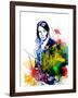 Hunger Games Watercolor-Jack Hunter-Framed Art Print