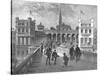 Hungerford Market from the Bridge, 1850-null-Stretched Canvas