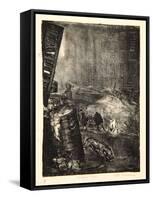 Hungry Dogs, Second Stone, 1916-George Wesley Bellows-Framed Stretched Canvas