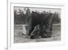 Hungry Mother and Children-Dorothea Lange-Framed Art Print