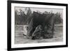 Hungry Mother and Children-Dorothea Lange-Framed Art Print