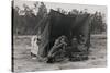 Hungry Mother and Children-Dorothea Lange-Stretched Canvas