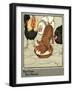 Hungry Peter as a Piglet Stealing Poultry Food-Cecil Aldin-Framed Art Print