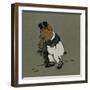 Hungry Peter Dressed as Fat Boy in Pickwick-Cecil Aldin-Framed Art Print