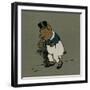 Hungry Peter Dressed as Fat Boy in Pickwick-Cecil Aldin-Framed Art Print