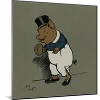 Hungry Peter Dressed as Fat Boy in Pickwick-Cecil Aldin-Mounted Art Print