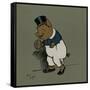 Hungry Peter Dressed as Fat Boy in Pickwick-Cecil Aldin-Framed Stretched Canvas