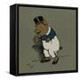 Hungry Peter Dressed as Fat Boy in Pickwick-Cecil Aldin-Framed Stretched Canvas